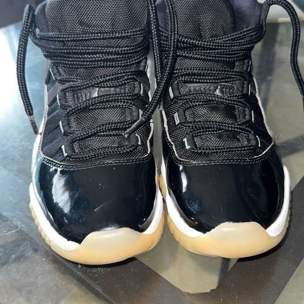 Jordan Black and White Sneakers
